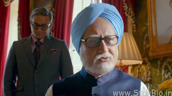Anupam Kher as Manmohan Singh is a studied act