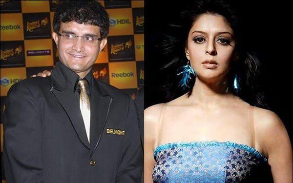 Sourav Ganguly - Nagma